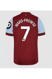 Fotbalové Dres West Ham United James Ward-Prowse #7 Domácí Oblečení 2023-24 Krátký Rukáv